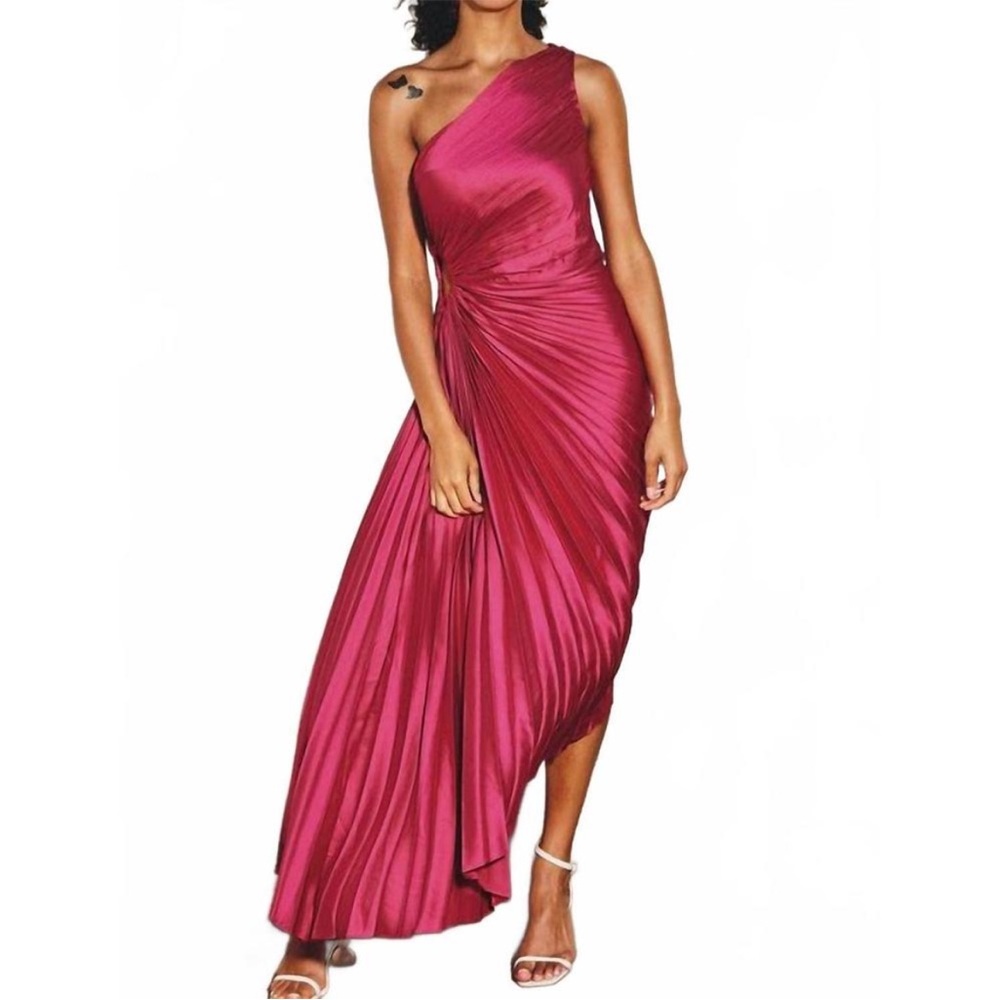 Dress Forum Fuchsia Asymmetrical Dress